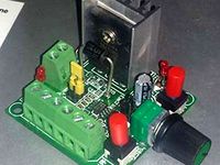 Stepper motor speed control box. by Galane