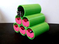 Circular Mini Drawers - 6 pack cluster. by Jimbotron