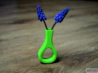 Vase - Fridge Magnet by BambeXo