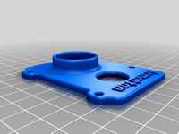 Armattan FPV Rev 2 TILT Frame xiaomi yi action camera front plate by Zugara