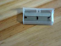 Single Edge Razor Blade Box (Rectangular Blades) by tshrimp