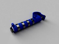 Filament Spool Holder for MPCNC (F-25mm) by Floppynator