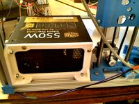 ATX power suplly holder for 2020 extrusion by Feyris
