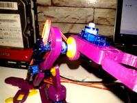 Micro servo SG90 rounded connection by AlexandreDias