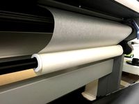Spindle hub adapter for trace rolls, large format plotters by pangeaexpress