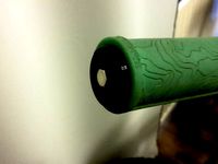 Bike handlebar end plug by Mape