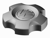 Wheel cap and new Volkswagen (VW) logo by RAV174
