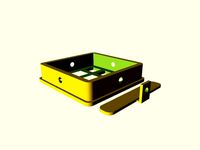 Rear Bumper Endcaps / waste pipe storage by PLA_maker