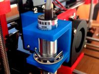 Tronxy P802e Inductive/Capacitive Sensor Mount by srbaude86