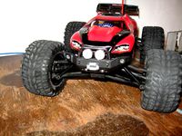 Mini Winch for the Traxxas 1/16 E-Revo/Summits Front Bumper by luisfjdesigner3d