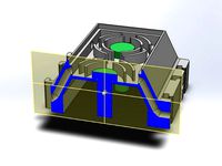 Formicarium - Double Mushroom watering system by onasiis