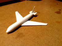 Simple Airplane Model by Maxlarsen