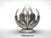 SpaceX Mars- Fractal Sculpture by Dizingof by Dizingof