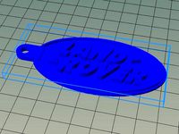 Keychain for LandRover by caglaryalciner