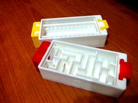 Male and Female stoppers for modular formicarium (Caswal model) by onasiis