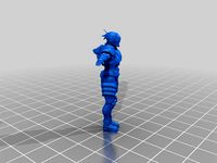 Vanquish Game Low Poly Soldier by Jace1969