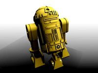 R2D2 Star Wars Inspired by dkaser