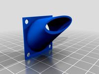 Sparkcube XL - Material fan - air distribution duct by Mavrick3D
