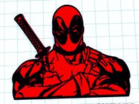 Deadpool Art - We3dUK by we3duk