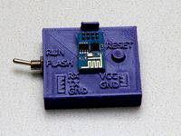 ESP 01 Programming Cradle by NirDobovizki