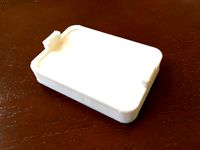 Samsung SmartThings Multipurpose Sensor spacer by Gizmotoy