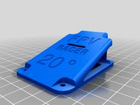 ZMR250 camera mount 20° Light version by TheBlackJack