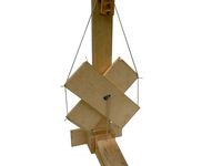 Simple spindle spinning wheel mock up. by foofoodog