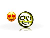 WhatsApp Cookie Cutter (Heart Eye´s) by Cibonacci