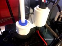 Bowden Hot End Cable Clip by bfince