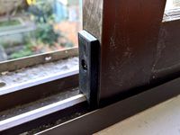 Sliding Aluminium Window parts - rail cover and lock by eried