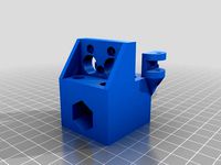 Chimera / Cyclops Prusa i3 mount modified for chinese cyclops clone by Akegata