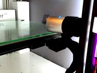 Ultimaker 2 Microsoft Lifecam Bed Mount by DanTexasMan