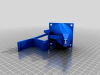 Bulldog XL / E3D-V6 cooling fan mount (60mm) by markusbart