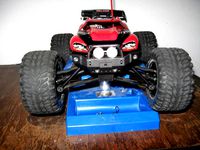 Traxxas Mod Fornt Bumper Mount for the 1/16 summit bumper by luisfjdesigner3d