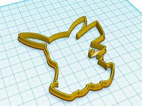 Pokemon - Pikachu Cookie Shape Cutter by we3duk
