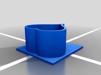 A Heart shape - cookie cutter/Ice cube maker by becka