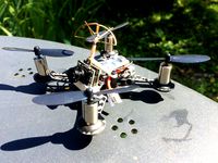 Eachine QX90 tilted camera support - Front mounted by ftaysse