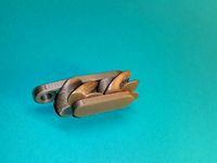 Mini keychain gears paradoxical by NOP21
