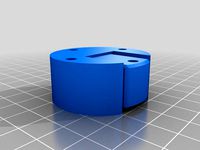 Y6 motor mount (for 19mm square arms) by iZe