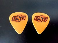 Guitar Picks - Oklahoma State University OSU by tjbarney