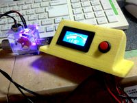 5V 12V 24V LCD PC Digital Water thermometer box Co2 laser engraver machine by ZeusArts