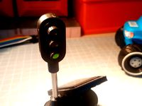 Solar LED Traffic Lights toy by bluemaster