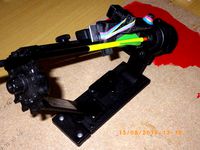 Helix RH clamp for BPE Pro arrow fletching jig (may suit other jigs as well) by spard001