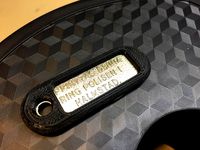 Protector for traceable keyring by svampen