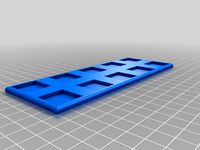 10x4 skirmish movement tray for 28 mm miniatures by PhysUdo