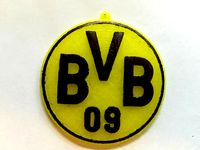 BVB BORUSIA Logo Keychain flatened and profiled by salvador-richter