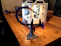 Helping Arm Attachment for Panavise Jr [remix] by adafruit
