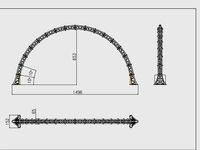 Arc structure LED lamp by antiElectron