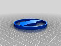 Batman Logo for Universal Chest Ring by wilson5710