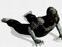 Zombie crawling by Industrialdesigns